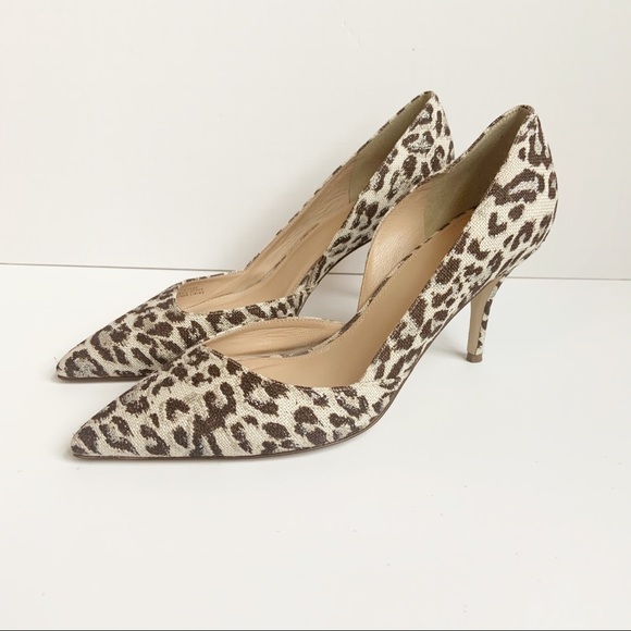 J. Crew Shoes - J. CREW animal print heels sz. 9